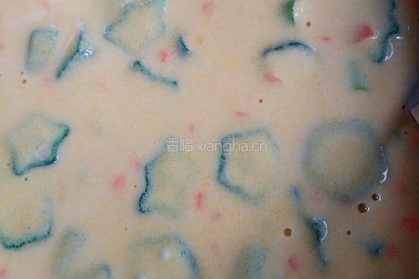 香煎秋葵玉米饼的做法图解7