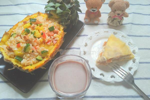 菠萝炒饭的做法图解7