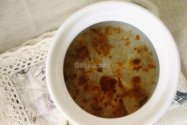  冰糖炖桃胶皂角米雪燕糖水的做法图解3