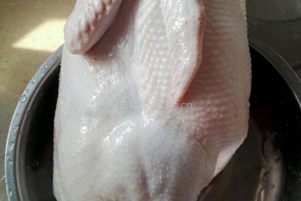 电饭锅焗鸭的做法图解1