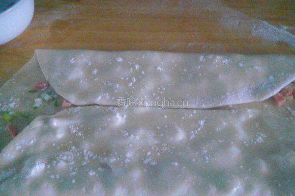 火腿葱花椒盐花卷的做法图解12
