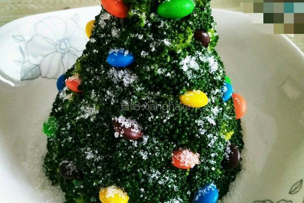 下雪天的圣诞树的做法图解16