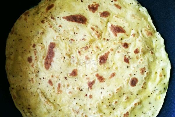 红枣黄豆渣鸡蛋饼的做法图解7