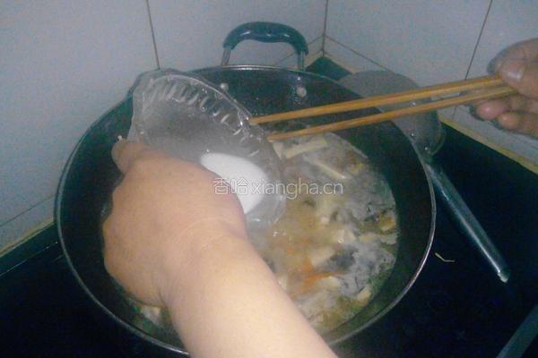 酸辣豆腐羹的做法图解11