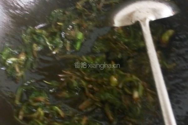 野蒿子炒蛋的做法图解9