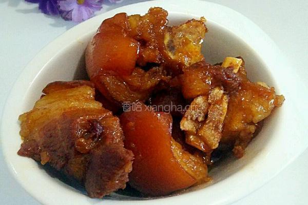 红烧猪脚的做法图解13