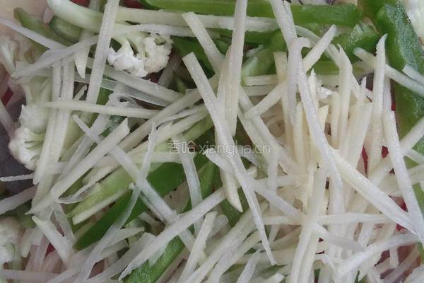 大虾蔬菜披萨的做法图解7