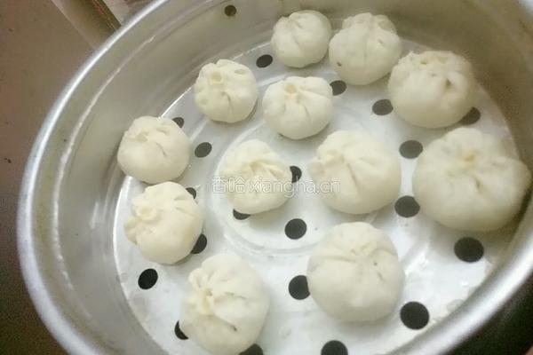 豆角肉末小包子的做法图解12
