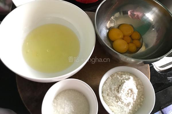 原味戚风蛋糕的做法图解1
