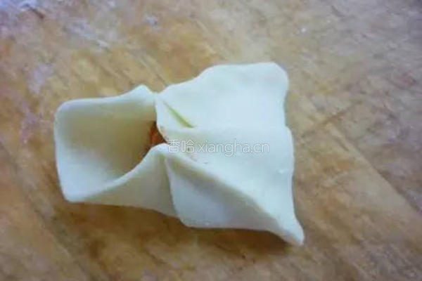 蝴蝶饺的做法图解4