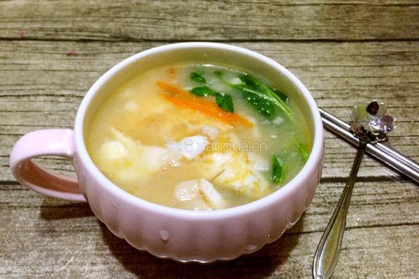 鸡肉疙瘩汤的做法图解8