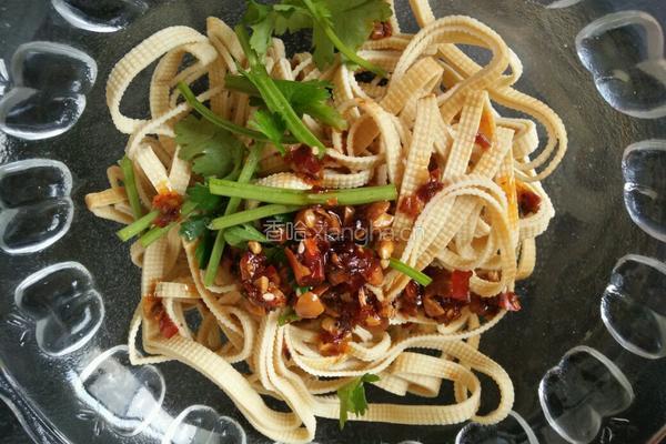 香辣豆腐皮的做法图解3