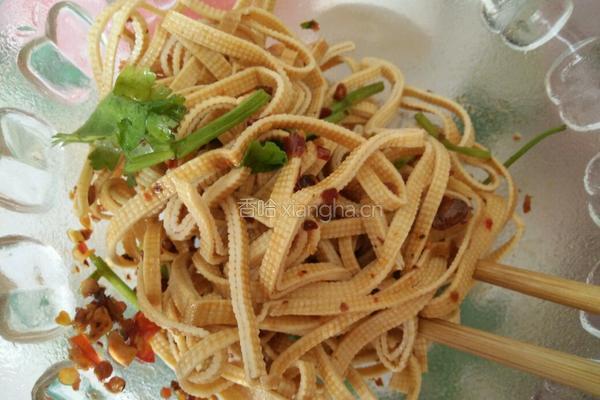 香辣豆腐皮的做法图解4