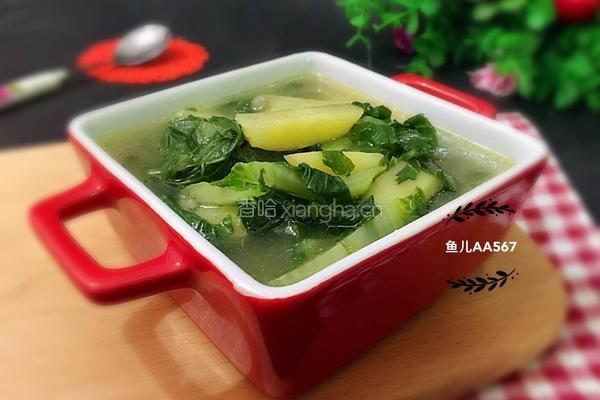 小白菜炖土豆的做法图解7