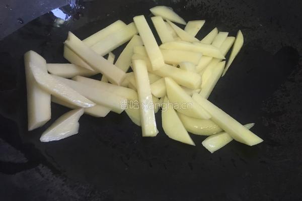 小白菜炖土豆的做法图解4