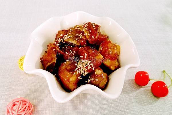 糖醋排骨的做法图解11