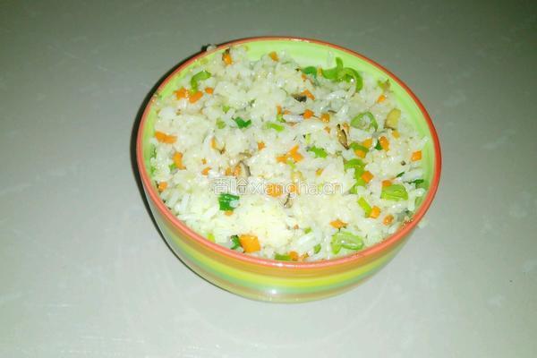 炒饭的做法图解5