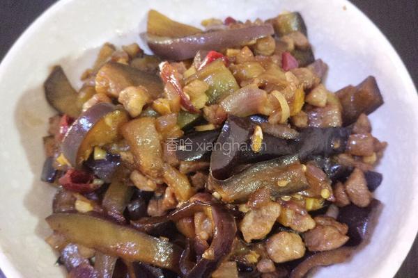 肉沫茄子的做法图解9