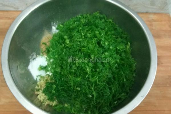五香茴香菜丸的做法图解2