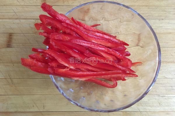 红椒土豆丝的做法图解4