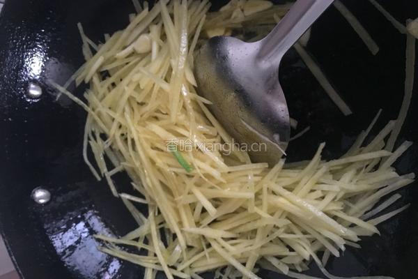 红椒土豆丝的做法图解9