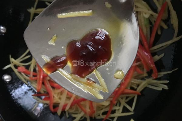 红椒土豆丝的做法图解11