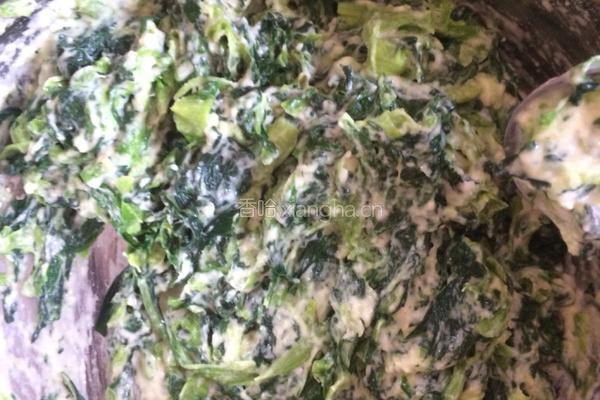 菠菜丸子的做法图解6