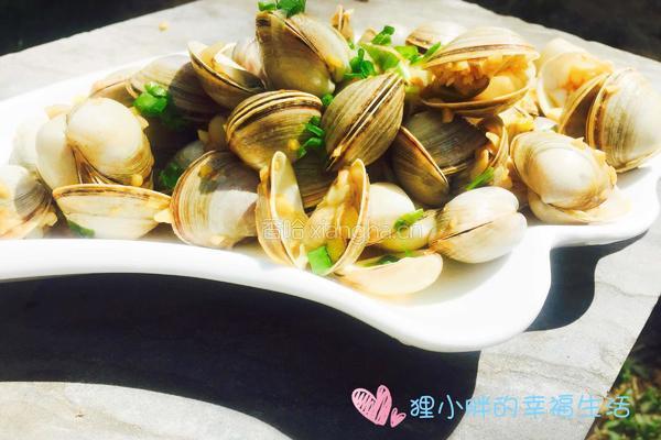酱爆白蛤的做法图解8