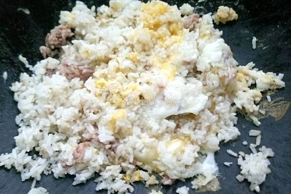 肉末蛋炒饭的做法图解9