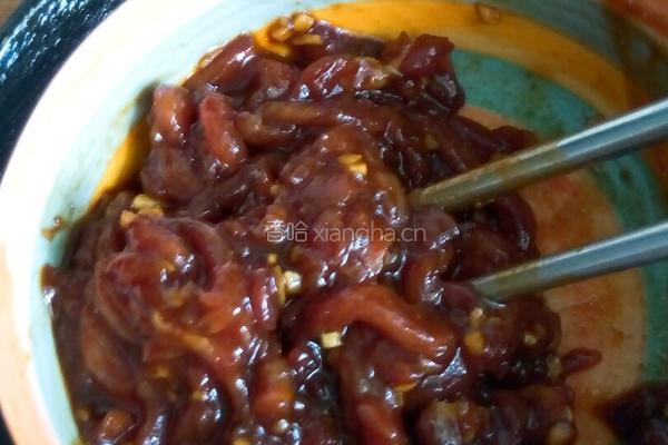 炒肉拉皮的做法图解9