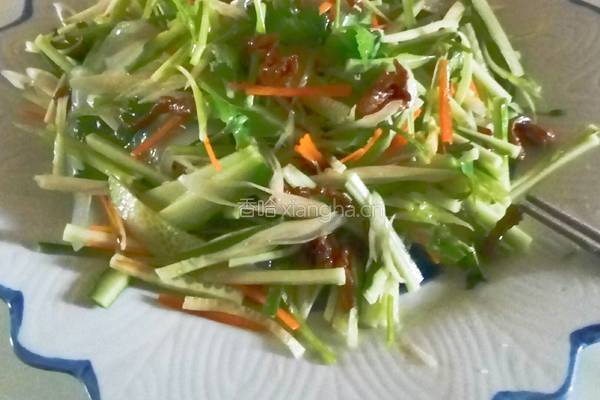 炒肉拉皮的做法图解22