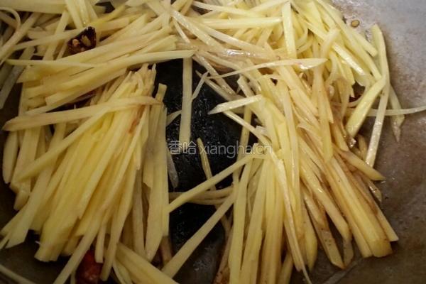 番茄土豆丝的做法图解3