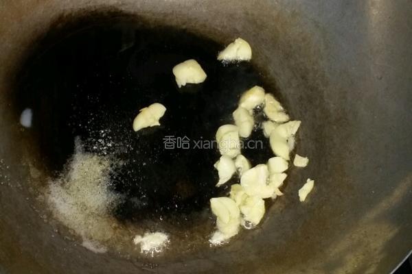 大蒜豇豆的做法图解3