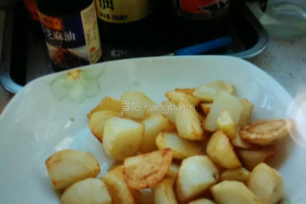 土豆烧茄子的做法图解9