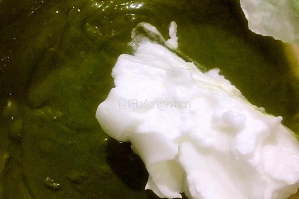 抹茶戚风蛋糕（8寸）的做法图解12