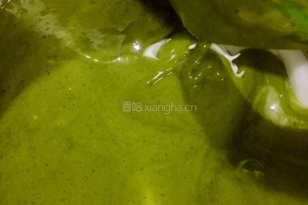抹茶戚风蛋糕（8寸）的做法图解13