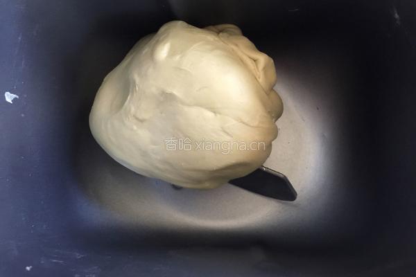 抹茶蜜豆吐司的做法图解4