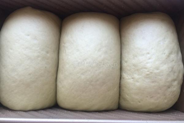 抹茶蜜豆吐司的做法图解13