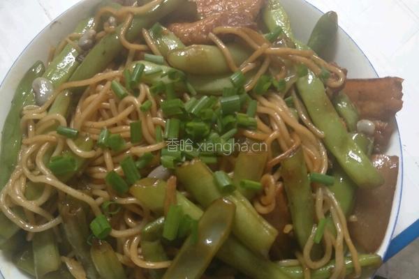 豆角闷面的做法图解5