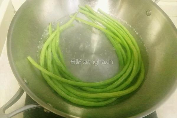 豆角酿肉的做法图解4