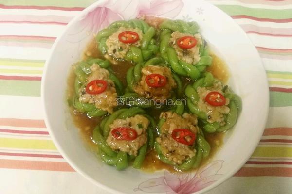 豆角酿肉的做法图解18