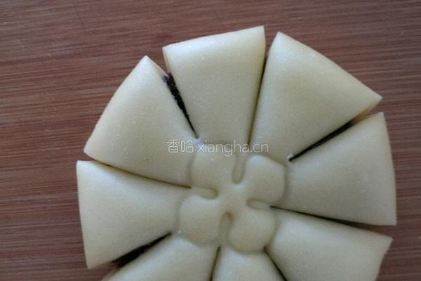 巧克力菊花酥的做法图解10