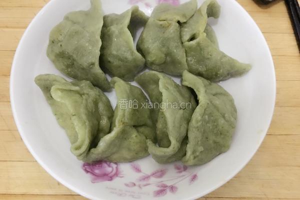 菠菜面皮水饺（白菜猪肉馅）的做法图解23