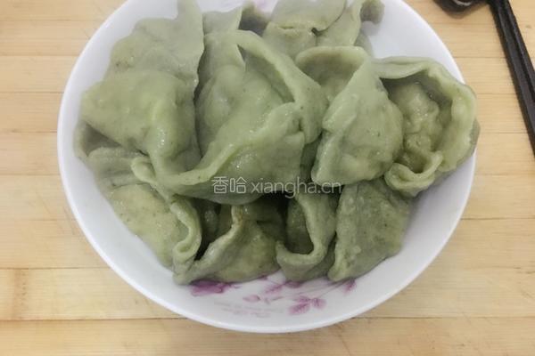菠菜面皮水饺（白菜猪肉馅）的做法图解24