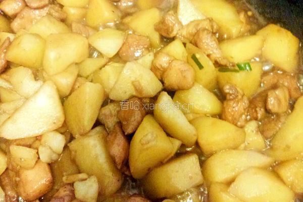 土豆炖鸡块的做法图解10