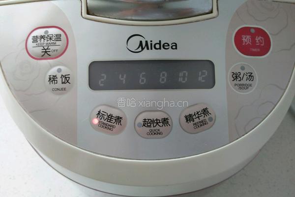 红豆米饭的做法图解4