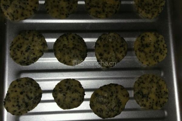 芝麻酥饼的做法图解7