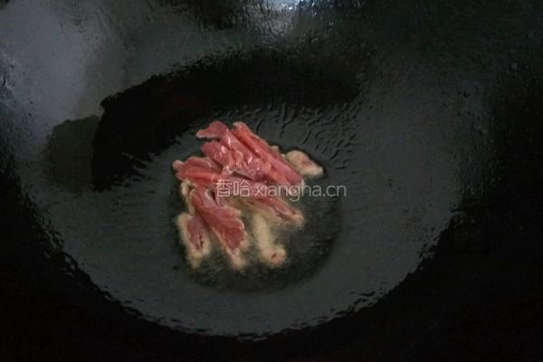 炒肉丝黄豆芽的做法图解5