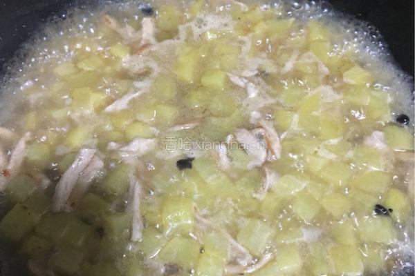 土豆炒肉的做法图解2