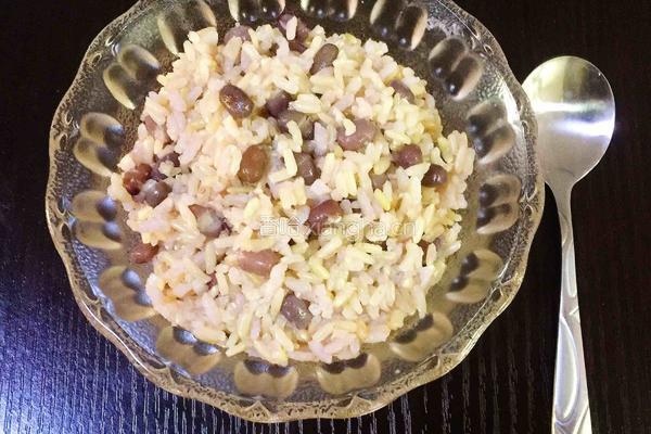 糙米红豆饭的做法图解4